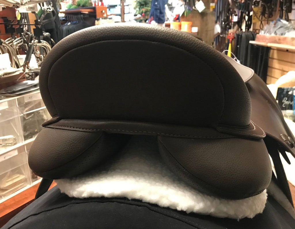 Brown Flocked All Purpose Saddle Z958