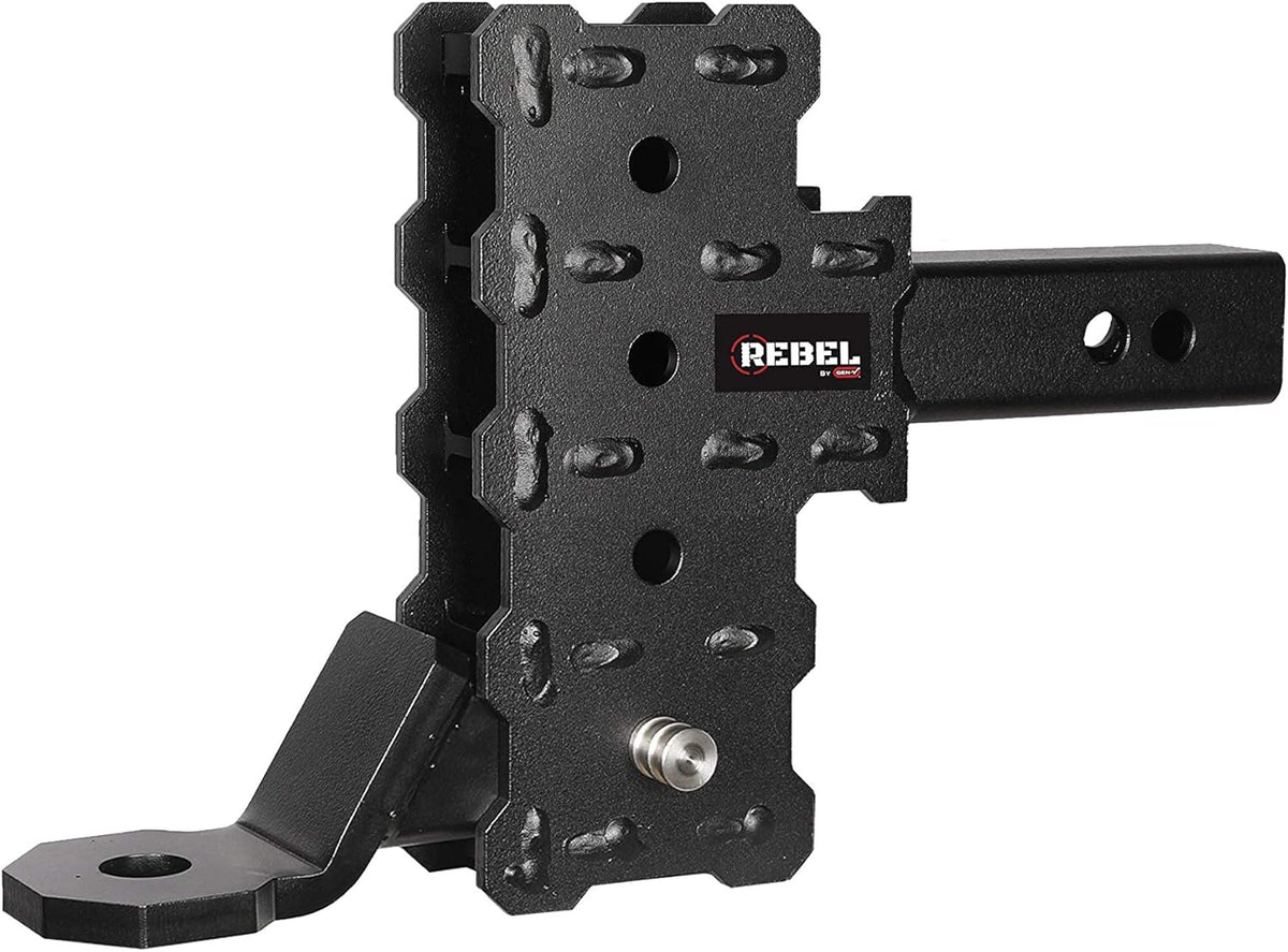 2.5" Hollow Shank Drop Hitch with Standard Ball Mount B504443
