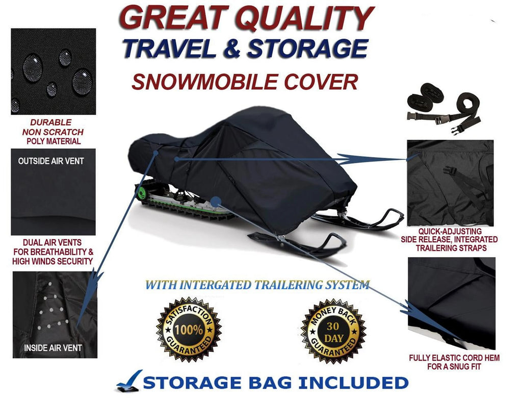 300D Snowmobile Travel and Storage Cover N113