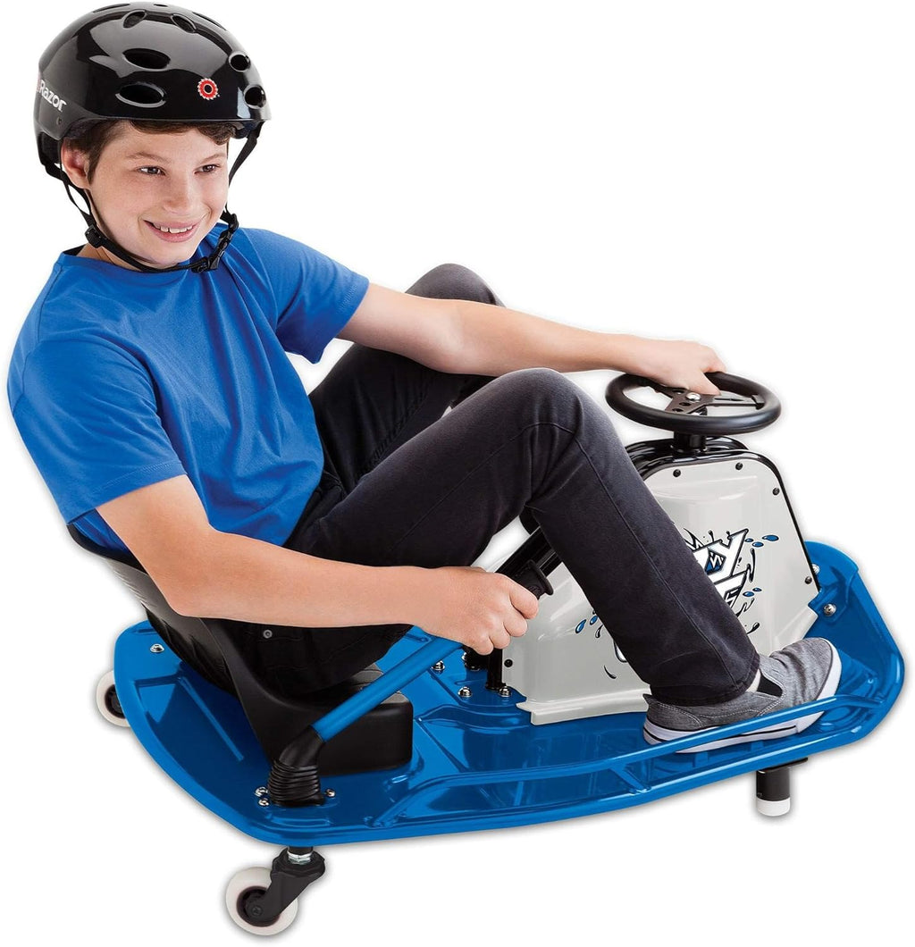 Blue Motorized Drifting Cart with Drift Bar Q949123