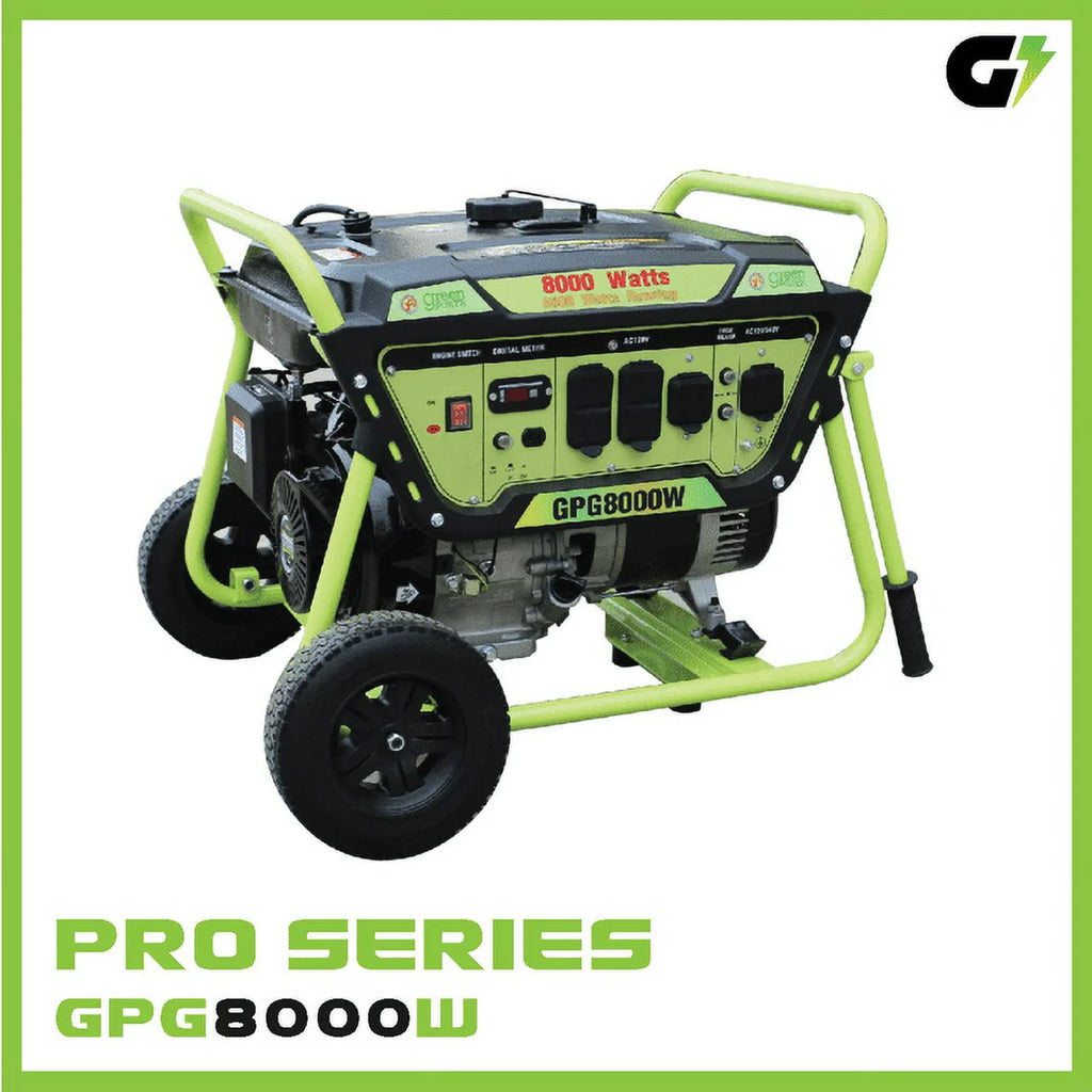8000 Watts Gas Generator R72588