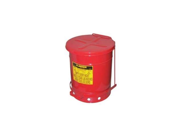 10 Gallon Red Oily Waste Can T741813