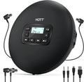 Portable CD Player with Stereo Earphones, Black V713987