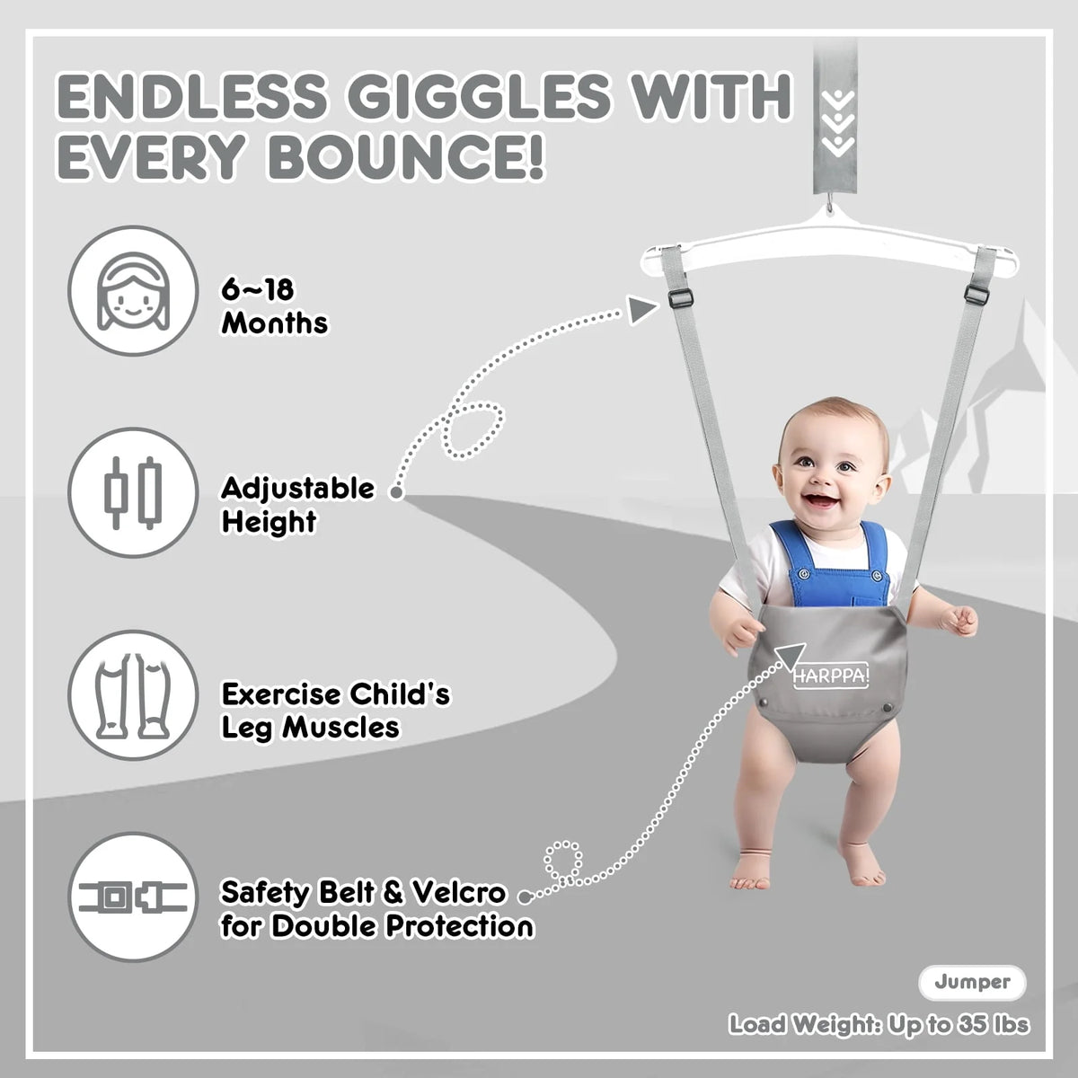 2-in-1 Toddler Swing Set with Stand, Black T888824