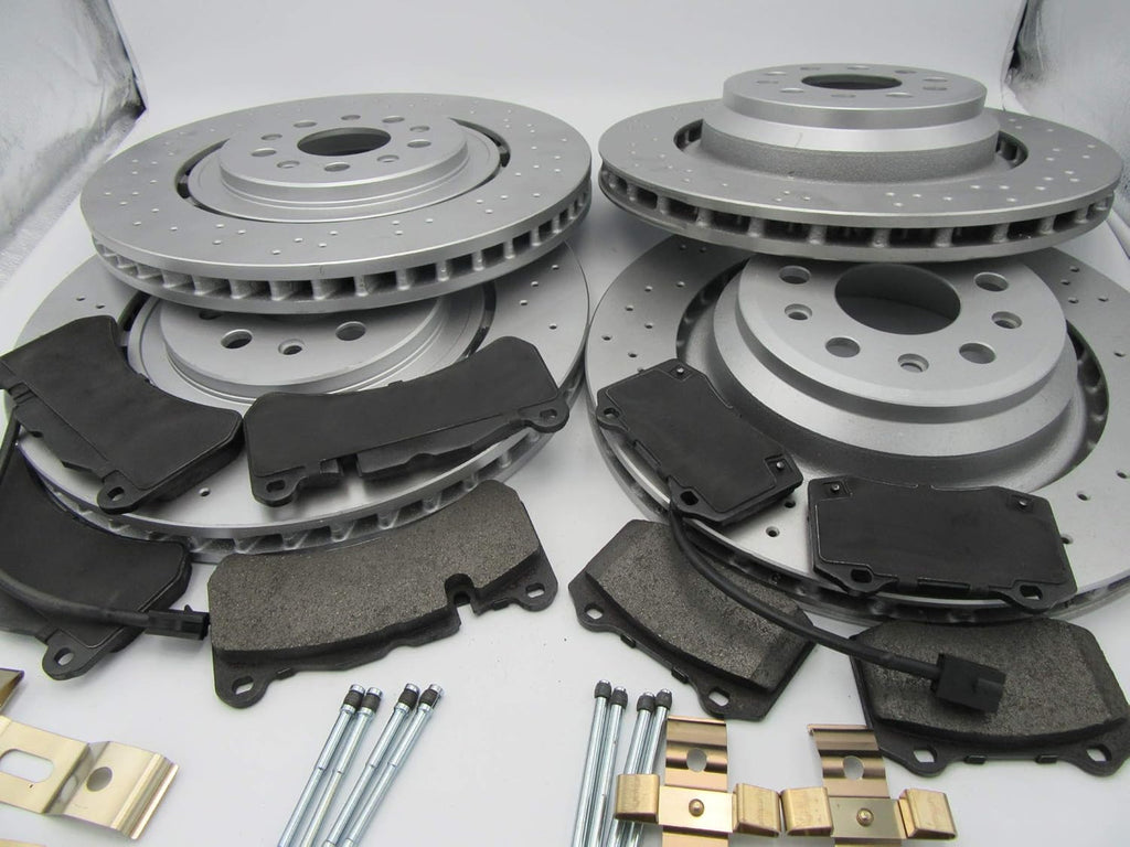 Front Rear Brake Pads and Rotors for Maserati Ghibli Sq4 Awd Quattroporte E5395