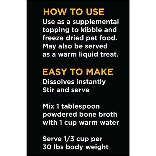 Pet Bone Broth Protein Powder W1756