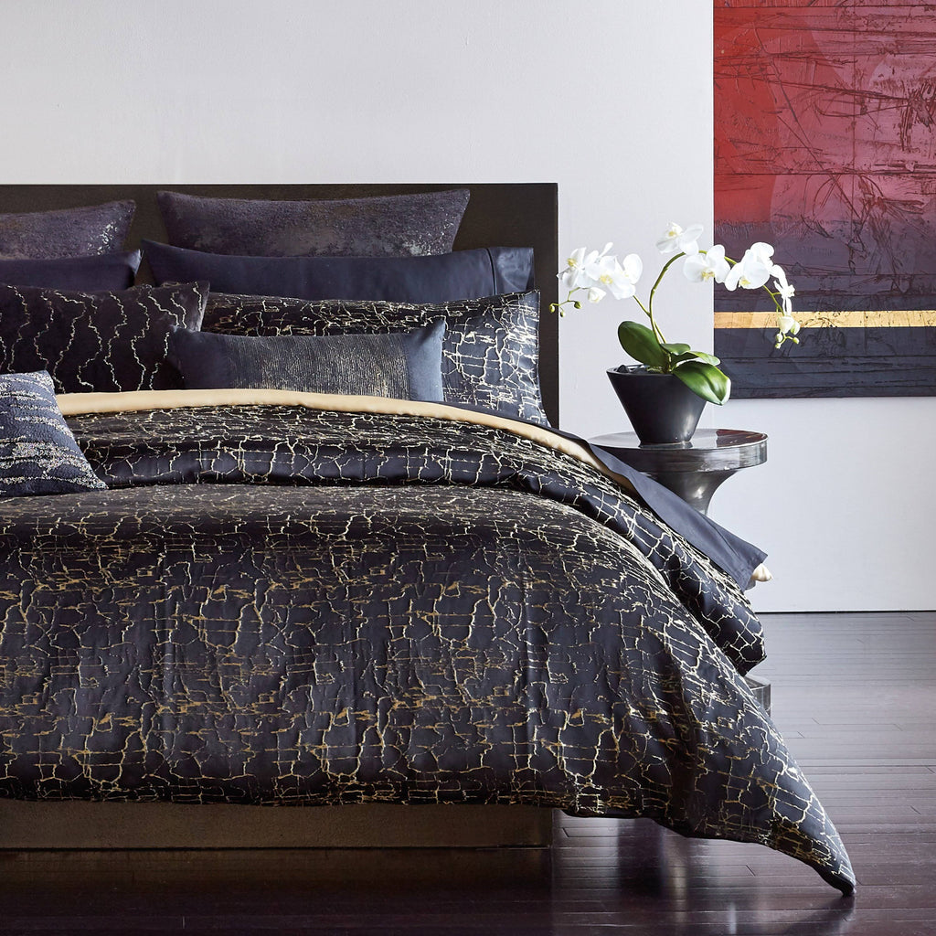 Onyx Standard Sham - Black L2387
