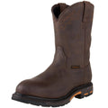 Brown Pull-On Work Boots T70846