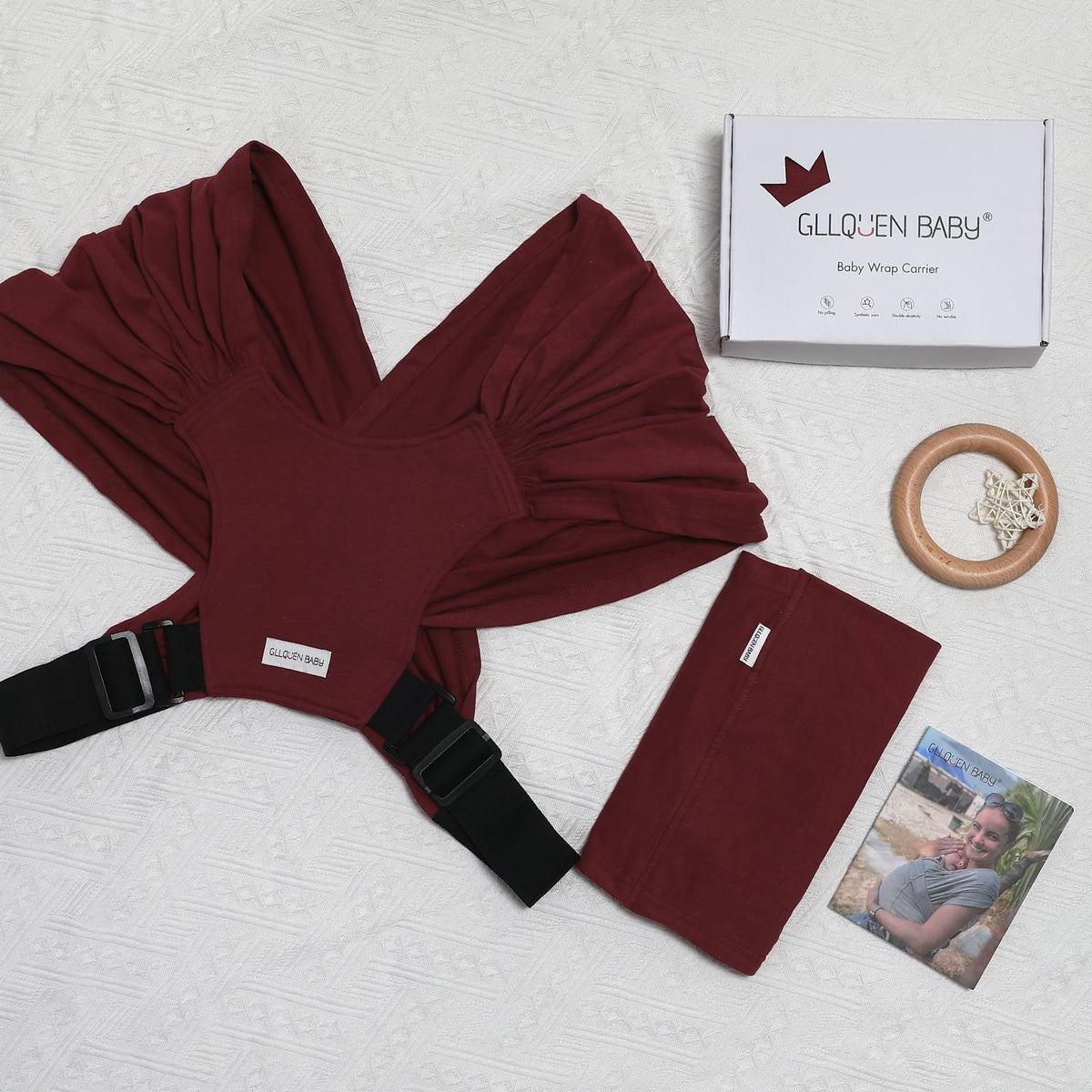 Organic Cotton Adjustable Baby Wrap Carrier Y104