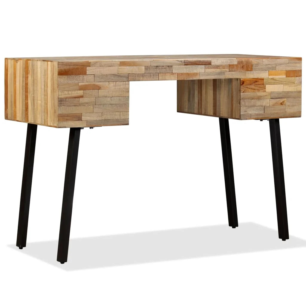 Solid Reclaimed Teak Writing Desk K79262