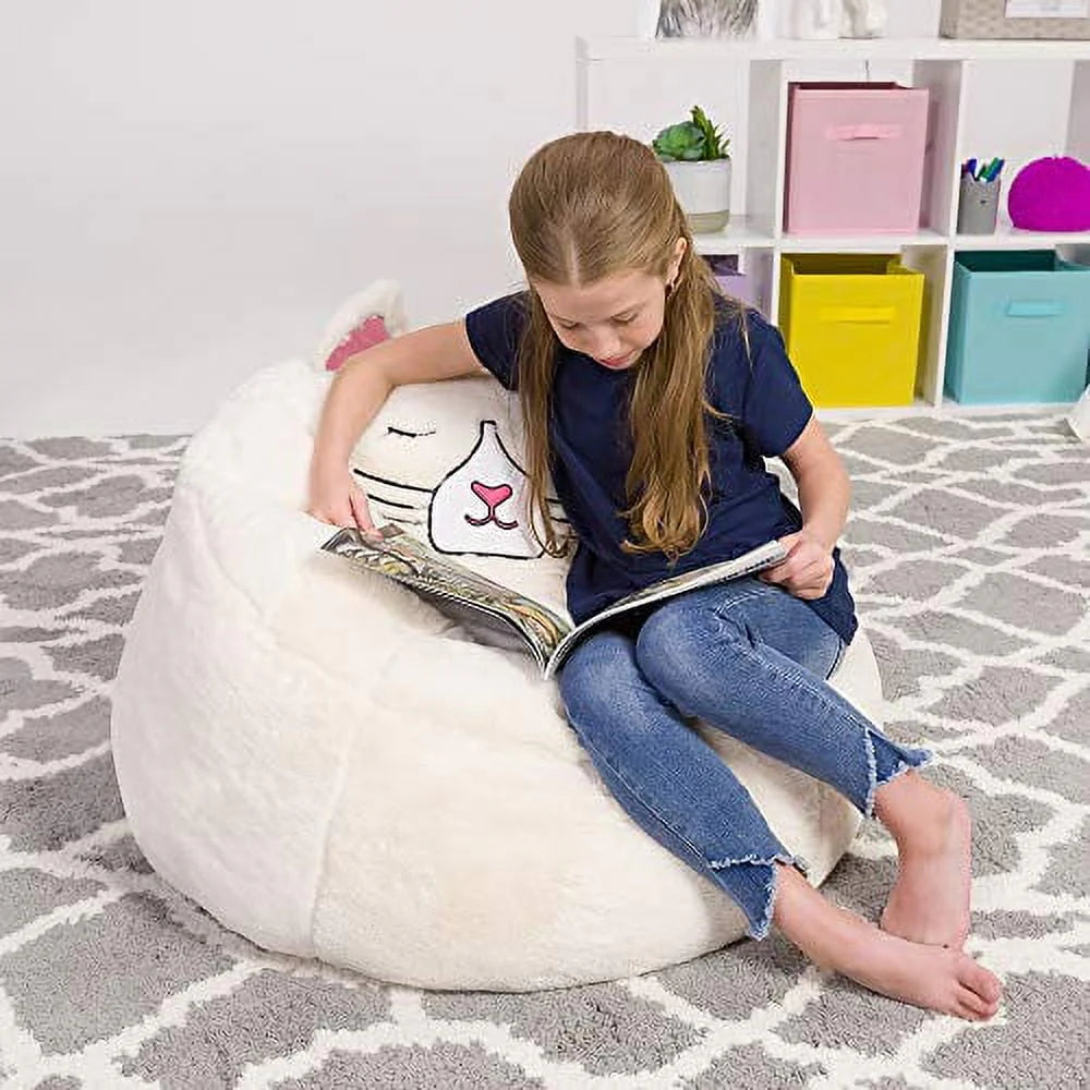 Bean Bag Chair Memory Foam Lounger with Soft Cover 2.5 ft H7611