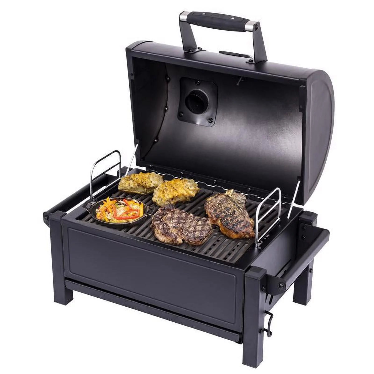 Portable Tabletop Steel Charcoal Grill I6619