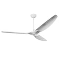 84 Ceiling Fan with Brushed Aluminum Blades and White Finish R21313