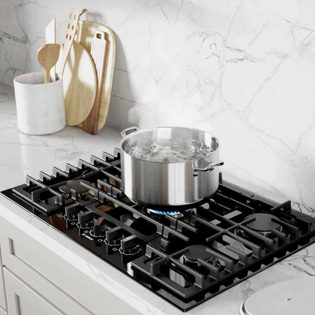 Black Gas Cooktop B7580