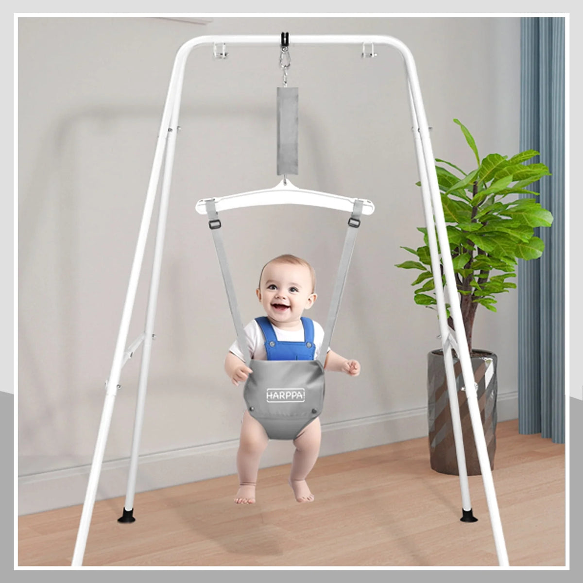 2-in-1 Toddler Swing Set with Stand, Black T888824