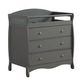 Gray 3 Drawer Changing Dresser Y57339