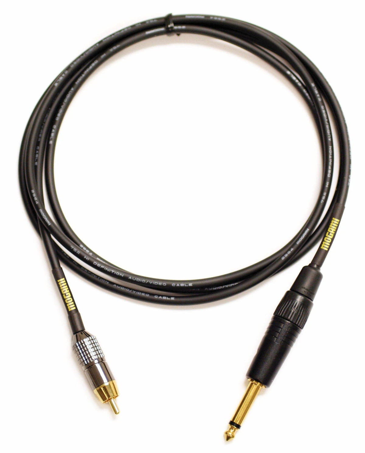 Gold TS to RCA Cable 12 Foot S299137
