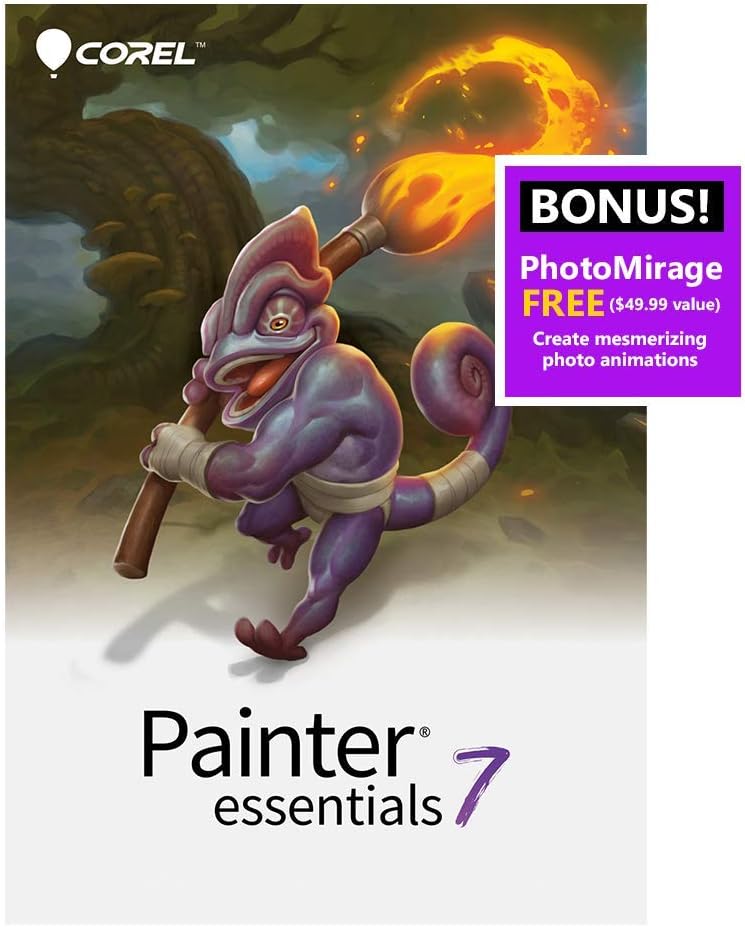 Painter 2021 Upgrade Digital Painting Software [PC/Mac Keycard] U530233
