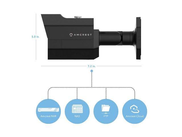 4MP Outdoor PoE Bullet Security Camera D2488