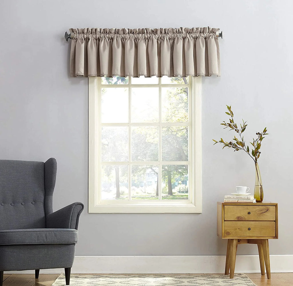 Rod Pocket Curtain Valance W81984