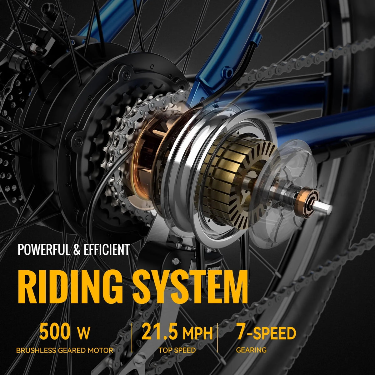 500W Motor 48V 12.5AH Battery 27.5 Electric Mountain Bike L8988