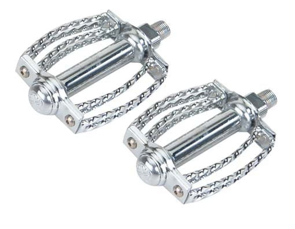 Twisted Pedals 1/2" Chrome Bike Pedals K701
