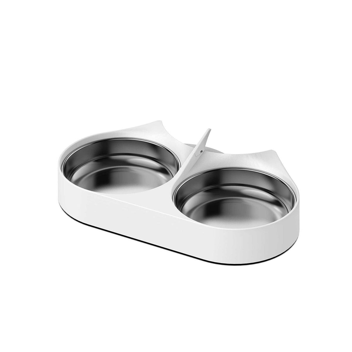 Automatic Pet Food Splitter with Stainless Steel Bowls P57413