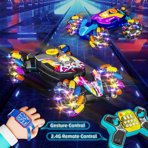 Gesture Sensing RC Stunt Car with Light & Music I10758