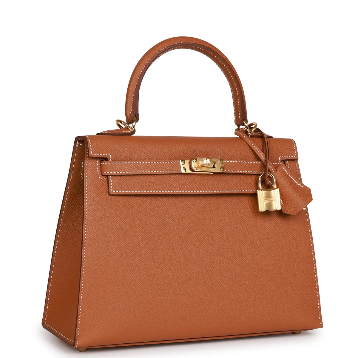 Gold Epsom Leather Handbag L15236