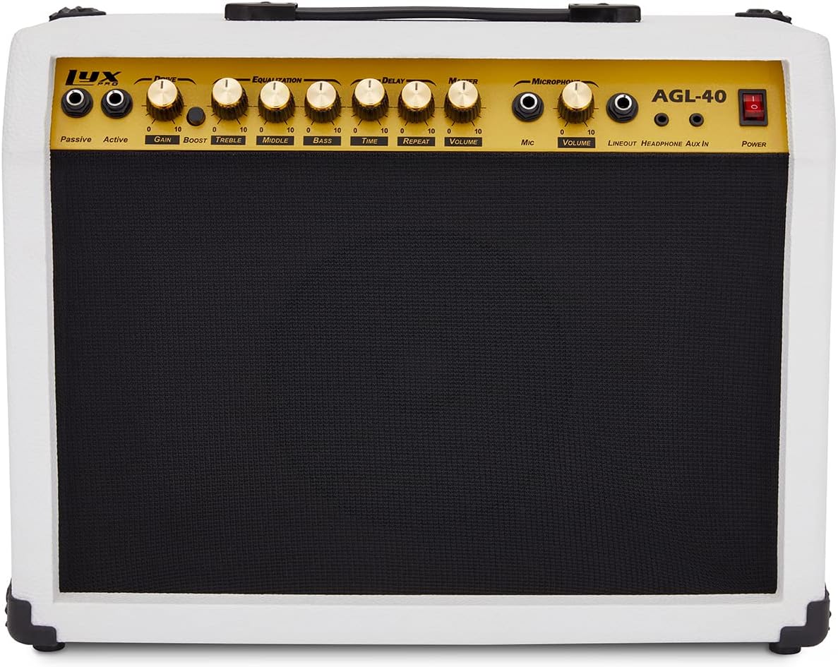 Natural Pack of 2 Electric Guitar Amp 20 Watt Amplifier Q542251