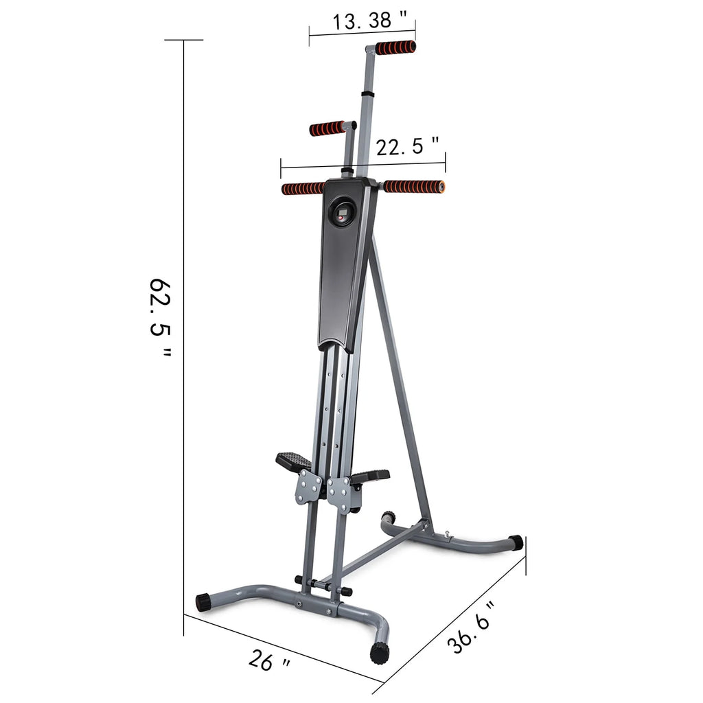Folding Vertical Climber Stepper 2 in 1 A5562